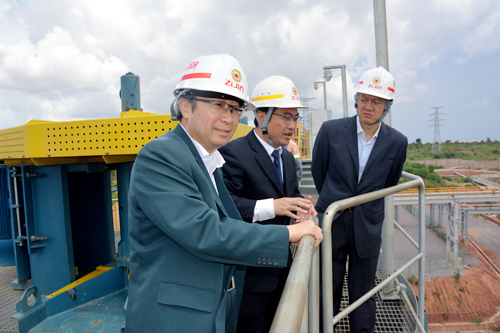 中非发展基金总裁石纪杨考察星空体育综合登录入口（中国）官方网站
非洲项目